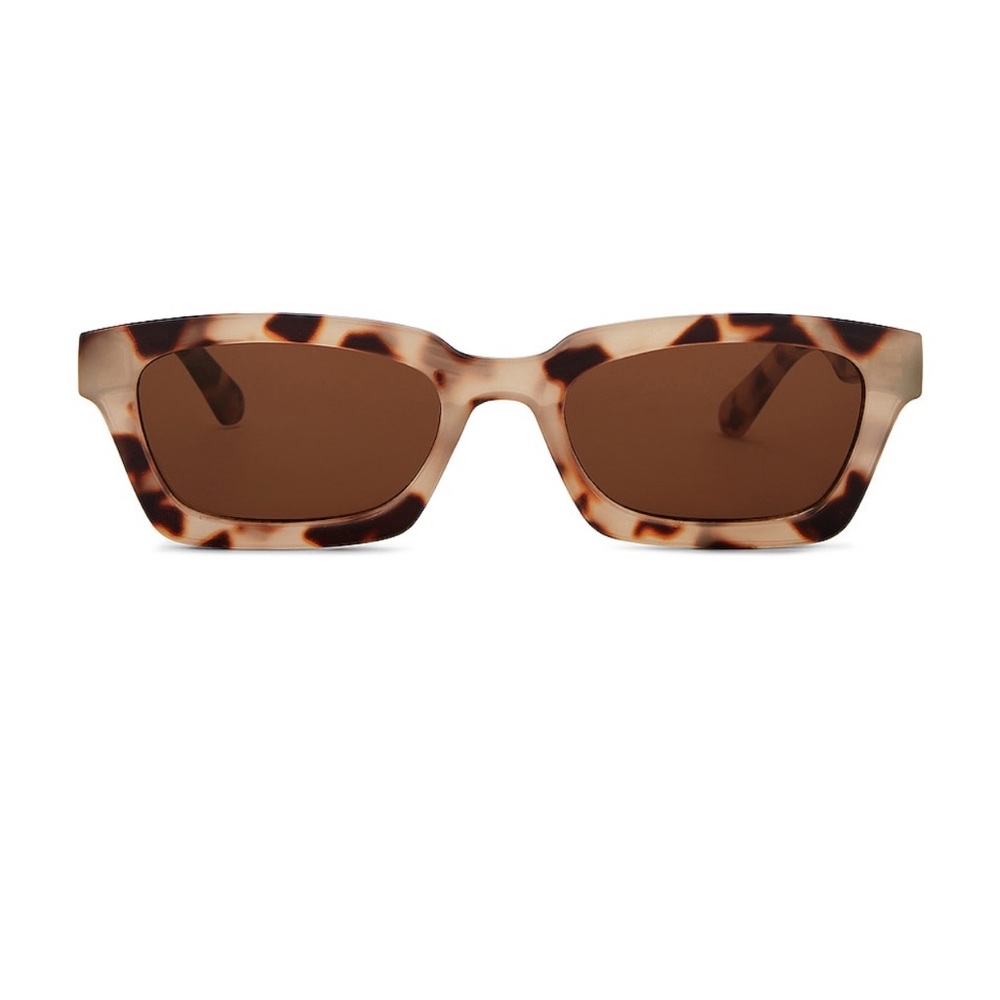 Aire Sunglasses Revolve Sculptor in Cookie Tort and Brown Mono
